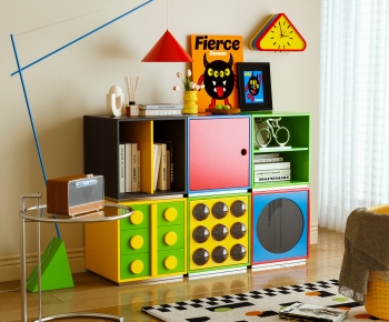 Modern Decorative Cabinet-ID:440208912