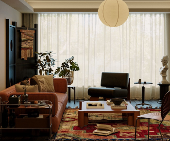 Modern A Living Room-ID:342988979