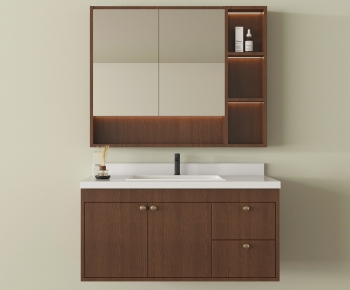 Modern Bathroom Cabinet-ID:434318076