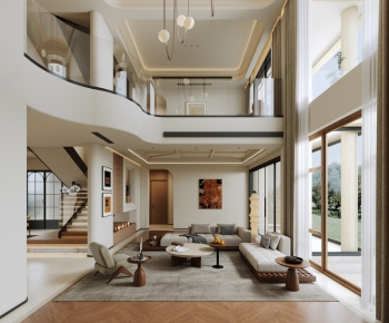 Modern A Living Room-ID:149023067