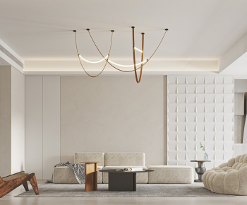 Modern A Living Room-ID:529407025