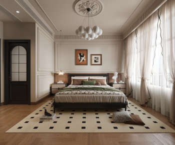 French Style Bedroom-ID:472081906