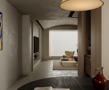 Wabi-sabi Style Dining Room-ID:153590928