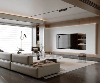 Modern A Living Room-ID:485599085