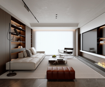 Modern A Living Room-ID:454883103