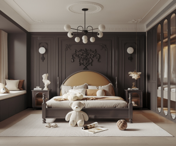 French Style Bedroom-ID:206196071