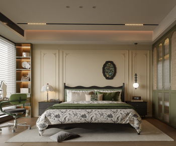 French Style Bedroom-ID:490915069