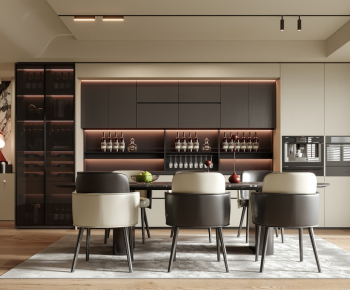 Modern Dining Room-ID:602910581