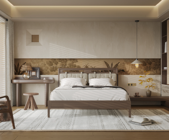 New Chinese Style Bedroom-ID:175030282