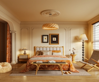 French Style Bedroom-ID:678755043