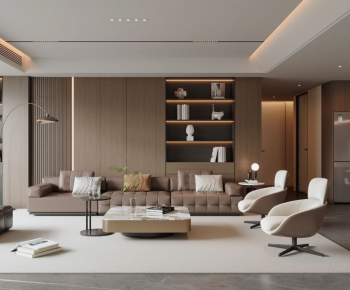 Modern A Living Room-ID:712140086