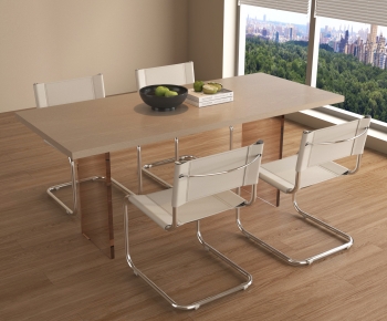 Modern Dining Table And Chairs-ID:594736103