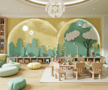 Modern Children's Playroom-ID:858983993