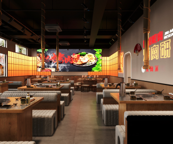 Modern Barbecue Restaurant-ID:316543103