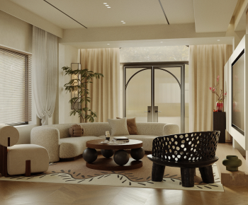 Modern A Living Room-ID:845150967