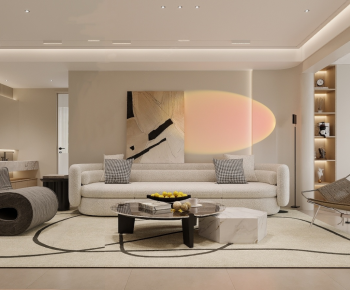 Modern A Living Room-ID:873245008