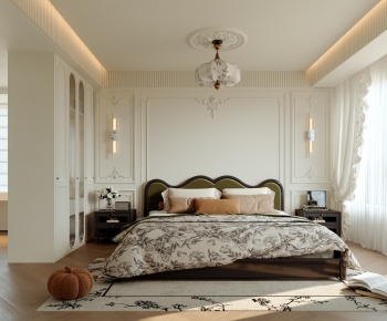 French Style Bedroom-ID:334881075