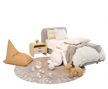 Modern Child's Bed-ID:838139062