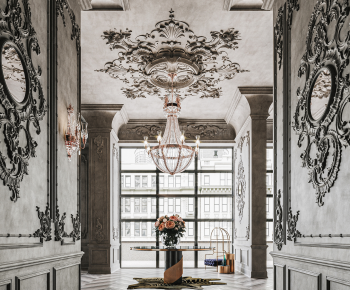European Style Hallway-ID:748976957