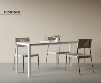 Modern Dining Table And Chairs-ID:598730094