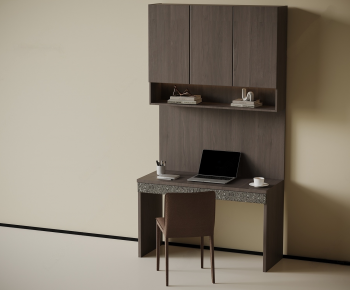 Modern Computer Desk And Chair-ID:199139147