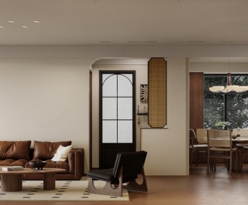 Modern A Living Room-ID:210740694