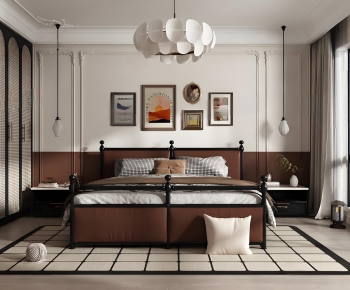 French Style Bedroom-ID:869541881