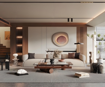 Modern A Living Room-ID:484739076