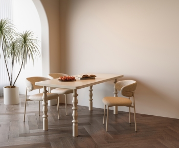 Modern Dining Table And Chairs-ID:916049005