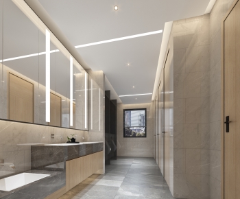 Modern Public Toilet-ID:800657996