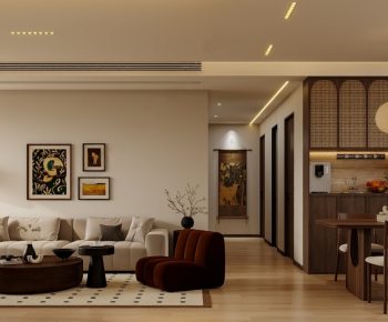 Modern A Living Room-ID:776155959