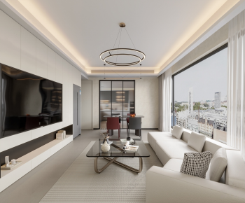 Modern A Living Room-ID:146330123