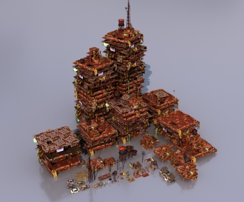 Modern Building Appearance-ID:974778891