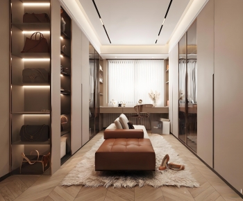 Modern Clothes Storage Area-ID:912744059