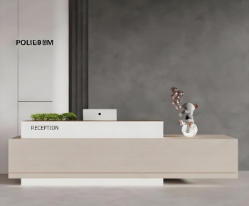 Modern Reception Desk-ID:137783054