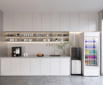 Modern Office Tea Room-ID:120110593