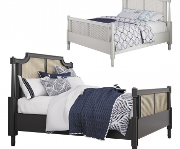 American Style Double Bed-ID:738339419