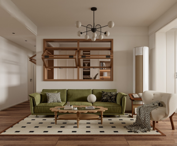 Modern A Living Room-ID:267412907