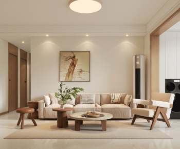 Modern A Living Room-ID:128937962