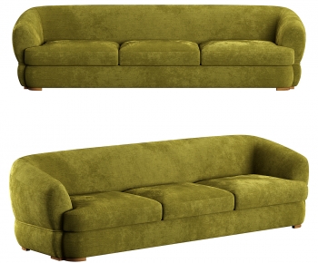 Modern Three-seat Sofa-ID:299447066