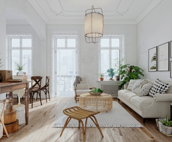 Nordic Style A Living Room-ID:547399513