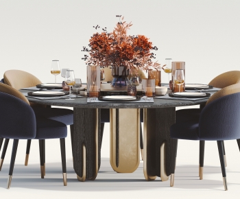Modern Dining Table And Chairs-ID:315969943