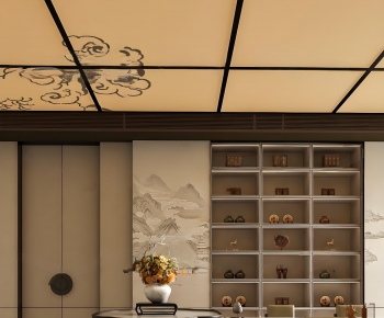 New Chinese Style Tea House-ID:283410074