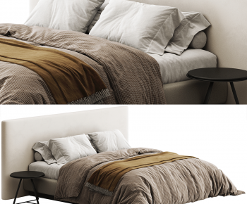 Modern Double Bed-ID:756165983
