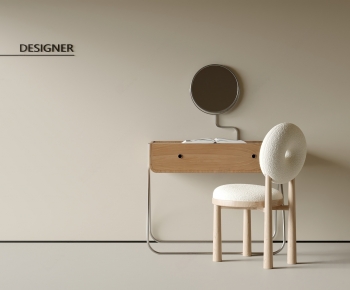 Modern Computer Desk And Chair-ID:920871974