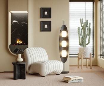 Modern Single Sofa-ID:396687983