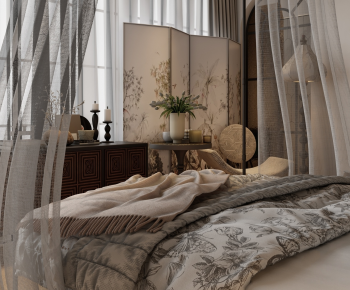 French Style Double Bed-ID:138464931