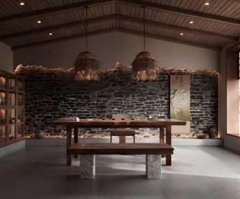 Wabi-sabi Style Tea House-ID:158858064