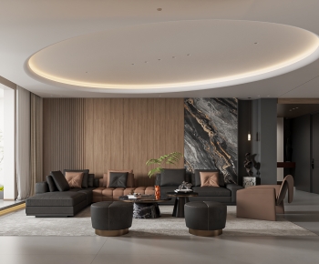 Modern A Living Room-ID:955626011