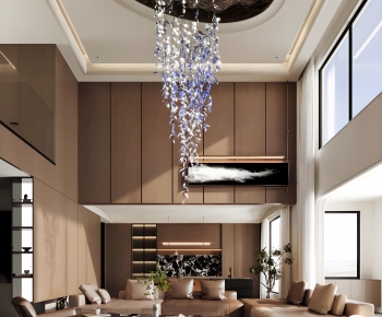 Modern A Living Room-ID:494241959